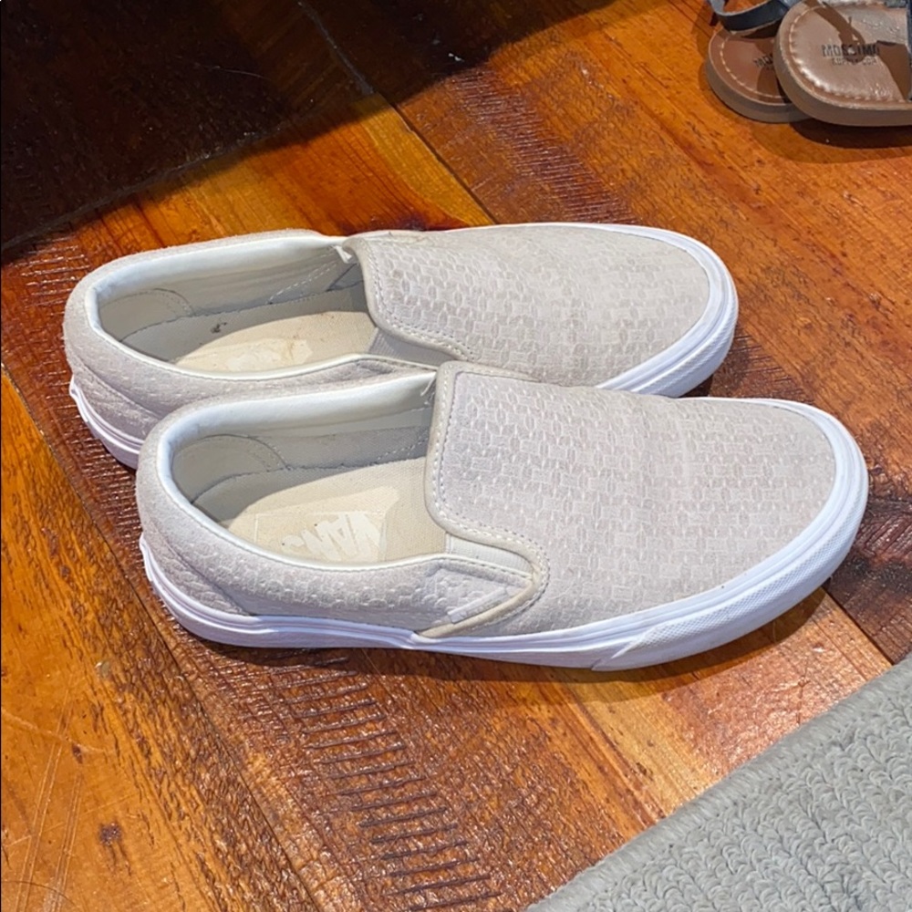 Vans slip ons